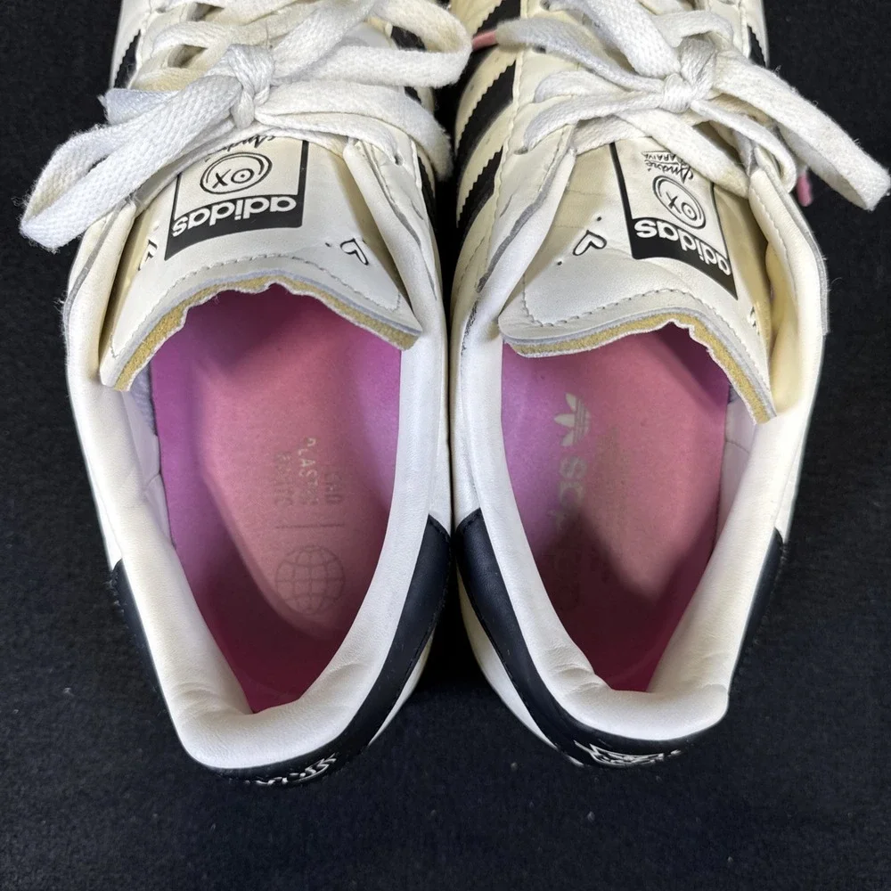 Adidas André Saraiva x Superstar Chalk White Black Size 9.5